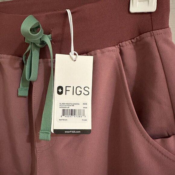 FIGS Mauve Zamora Jogger Scrub Pants - Picture 4 of 4